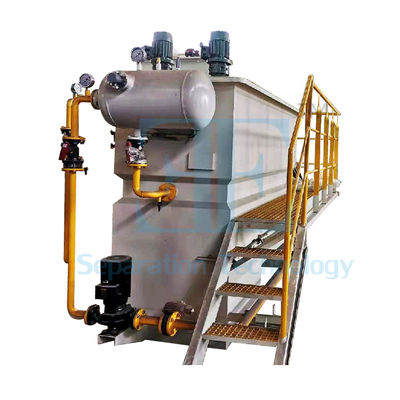 Découvrez la puissance de la technologie de flottaison de l'air dans le processus de traitement de l'eau avec un skimmer de 0,8 kW
