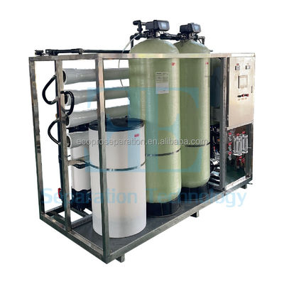 300 kg de charge industriel Ro purificateur d'eau magasins de vêtements Système d'osmose inverse marine