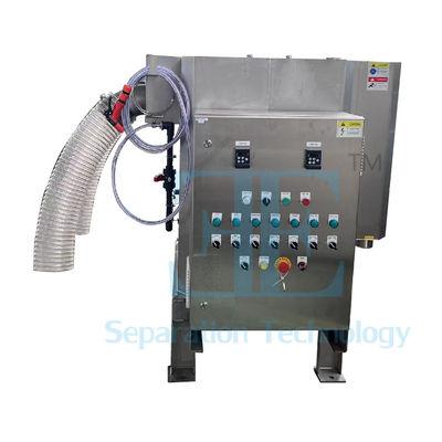 0.8m3/H-12m3/H Presse à vis de déshydratation 0,4kw Presse de déshydratation des boues