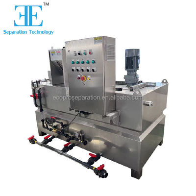0.75kw dispositif de dosage chimique Unité de dosage polymère 2000L/h Productivité