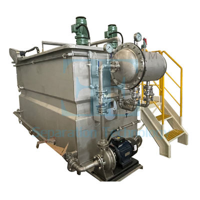 Système de traitement de l'eau DAF de 50L/H 5.5kw Pompe Unité de flottaison à air dissous