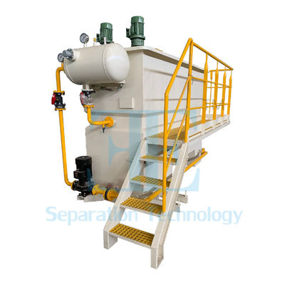 Système de traitement de l'eau DAF de 50L/H 5.5kw Pompe Unité de flottaison à air dissous