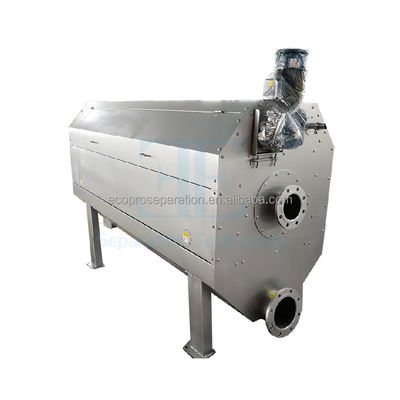 Écran à tambour rotatif alimenté en interne de 85 L/H SUS304 écran à tambour rotatif de 0,75 kW
