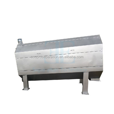 Écran à tambour rotatif alimenté en interne de 85 L/H SUS304 écran à tambour rotatif de 0,75 kW