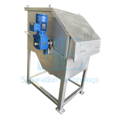 Élimination de TSS Écran à tambour rotatif alimenté à l'extérieur Eaux usées 100 L/H