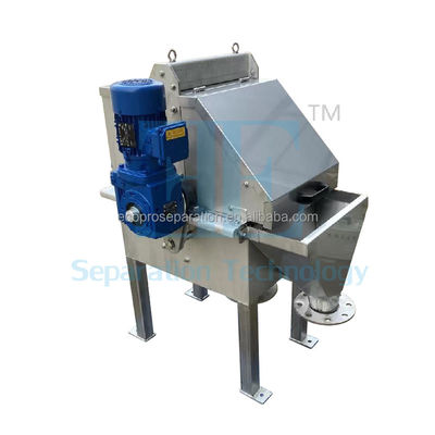 Élimination de TSS Écran à tambour rotatif alimenté à l'extérieur Eaux usées 100 L/H