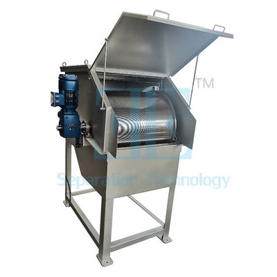 0.75kw SUS304 Machine de dépistage à tambour rotatif DN350