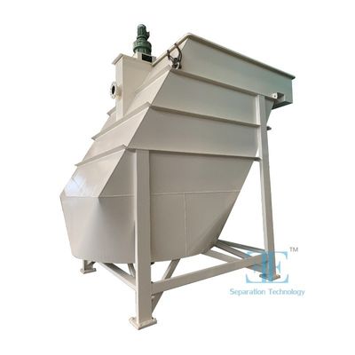 Système de clarification de lamelle à plaque à haut rendement en sédiments pour les effluents industriels