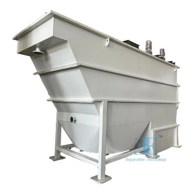 Système de clarification de plaque de lamelle pour le traitement industriel de l'eau 21500 kg Poids opérationnel