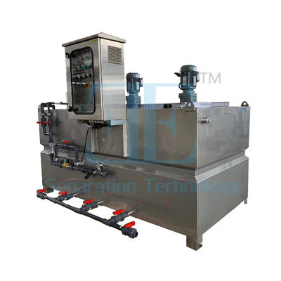 Système automatique de distribution de liquide avec commande PLC