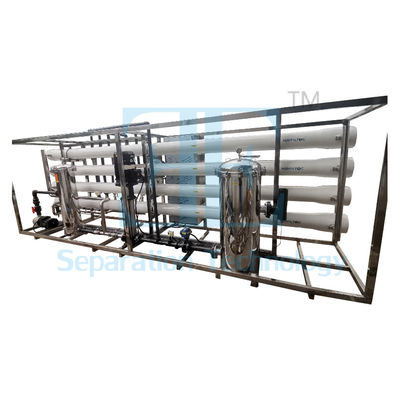 Installation de traitement de l'eau de tension 110-240V avancée avec filtre au carbone actif pour une purification optimale de l'eau