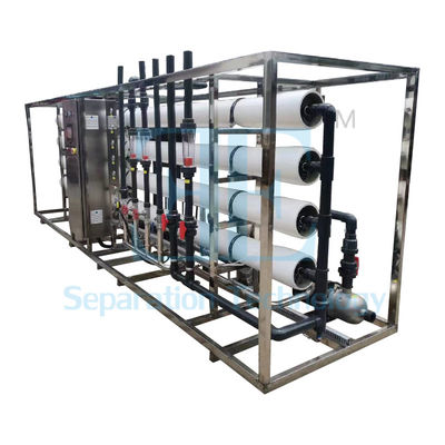Installation de traitement de l'eau de tension 110-240V avancée avec filtre au carbone actif pour une purification optimale de l'eau