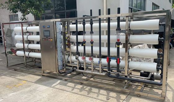 RO Système d'osmose inverse pour filtrage 0,0001 microns et solutions de purification de l'eau