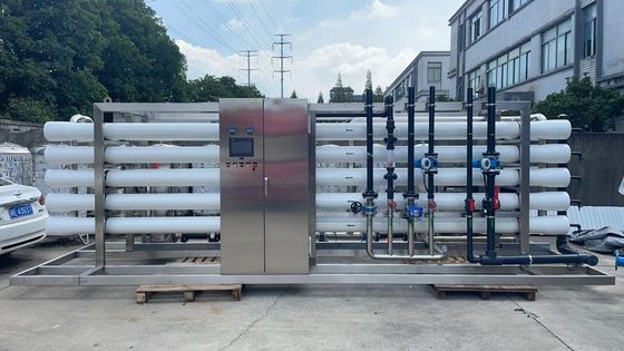 RO Système d'osmose inverse pour filtrage 0,0001 microns et solutions de purification de l'eau