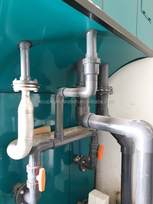 SUS 304 Système industriel d'électrocoagulation 40m3/h
