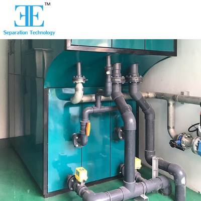 Système d'électrocoagulation industriel 480VAC à contrôle automatique 0,5 m3/h pour le traitement des eaux usées
