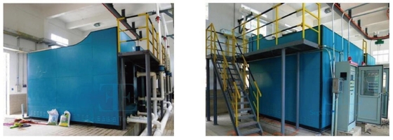 Système d'électrocoagulation industriel de 20 m3/h économe en énergie pour le traitement des eaux usées