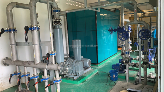Système d'électrocoagulation de 3 kW pour le traitement des eaux usées 0,5 m3/h