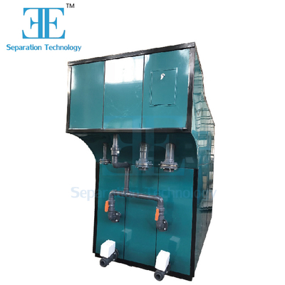 Système de traitement des eaux usées par électrocoagulation de 1 kW avec anode en aluminium et fer